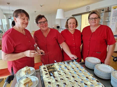 Küchenteam beim Oktoberfest