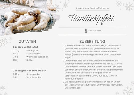 Rezept Vanillekipferl