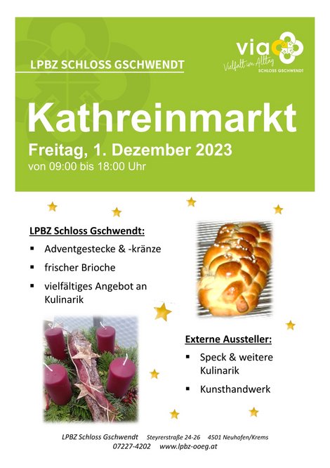 Einladung Kathreinmarkt