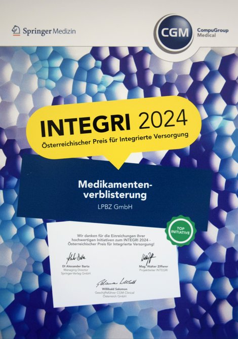 INTEGRI-Urkunde