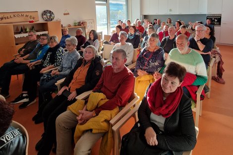 ZuhörerInnen beim Demenz-Vortrag